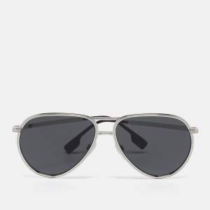 Burberry Black/Silver B 3135 Scott Aviator Sunglasses