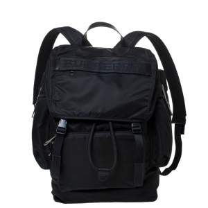 Burberry Black Nylon Ranger Backpack