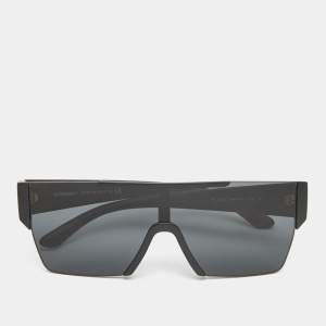Burberry Matte Black Shield Sunglasses