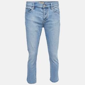 Burberry Blue Denim Straight Fit Jeans M/Waist 35"