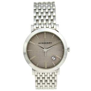 Burberry Grey Stainless Steel BU1723 Men's Wristwatch 40 mm