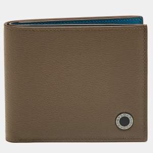 مملوكة مسبقًا Bvlgari Bvlgari Brown Leather Bifold Wallet
