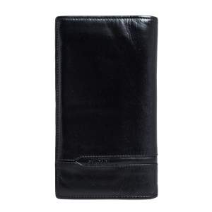 Bvlgari Black Leather Card Holder