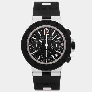 Pre-Owned Bvlgari Bvlgari-Bvlgari Aluminium Chronograph Men's Watch 41 mm