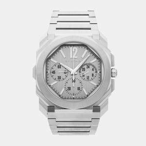 Pre-Owned Bvlgari Octo Finissimo Chronograph GMT 103661