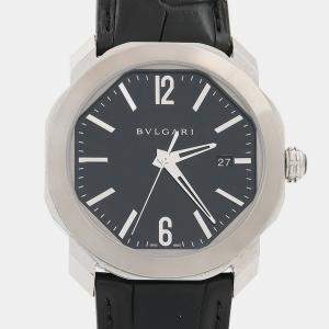 Pre Owned Bvlgari Octo 103084 Automatic Stainless Steel Men's Wristwatch 41 mm