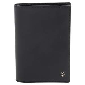 Cartier Black Leather Notebook Cover