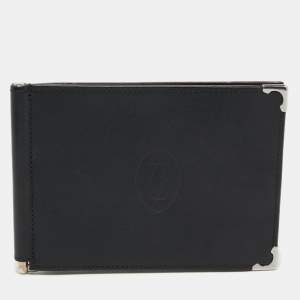 Cartier Red Leather Must de Cartier Money Clip Wallet
