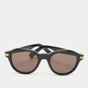 Cartier Black/Gold CT0395S Round Sunglasses