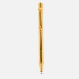 Pre Owned Cartier Must de Cartier Gold Tone Ballpoint  Pen