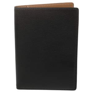 حافظة جواز سفر كارتييه جلد أسود
