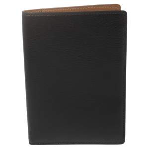 Cartier Black Leather Passport Holder