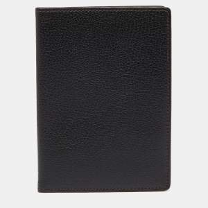 Cartier Dark Brown Leather Passport Holder