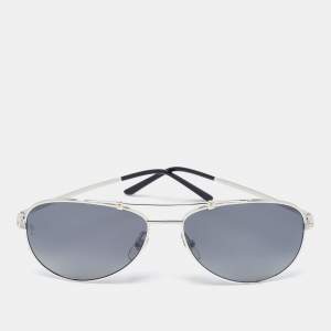 Cartier Two Tone/Grey CT0083S Pilot Sunglasses
