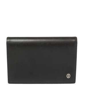 Cartier Black Leather Card Holder