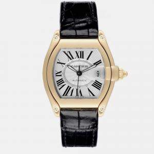 Cartier Roadster Yellow Gold Large Men's Watch 37 mm