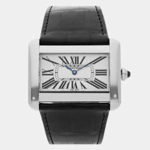 Pre-Owned Cartier Tank Divan Large Model W6300655 38 x 24 mm