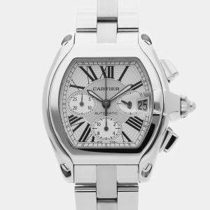 Pre-Owned Cartier Roadster XL Chronograph W62019X6 48 x 43 mm