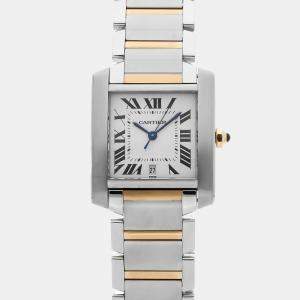 Pre-Owned Cartier Tank Francaise Large Model W51005Q4 36.5 x 28.15 mm