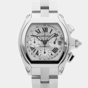 Pre-Owned Cartier Roadster Chronograph XL W62006X6 43 mm