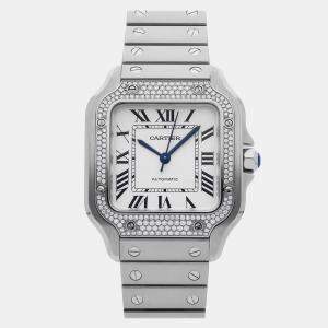 Pre-Owned Cartier Santos W4SA0005