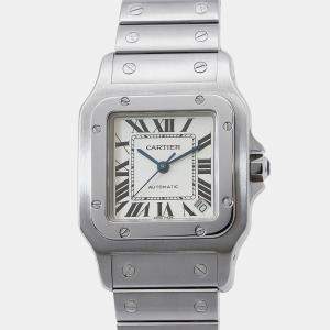 Cartier Santos Galbee W20098D6 Automatic Silver Stainless Steel Men's Wristwatch 32 mm