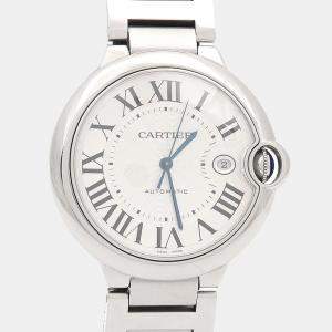 Cartier Ballon Bleu W69012Z4 Automatic Silver Stainless Steel Men's Wristwatch 42 mm