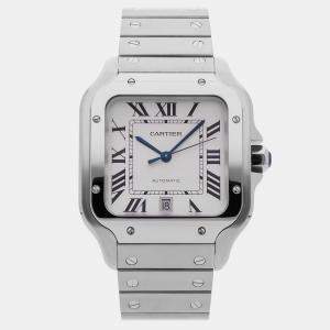 Pre Owned Pre-Owned Cartier Santos de Cartier Large Model WSSA0009 39.8 mm