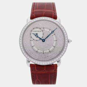 مملوكة مسبقًا ساعة مستعملة كارتييه روند لويس كارتييه WR007003