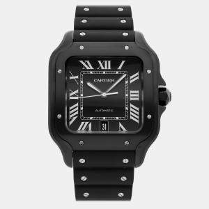 مملوكة مسبقًا Pre-Owned Cartier Santos De Cartier Large Model WSSA0039 39.8mm
