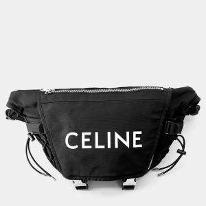 مملوكة مسبقًا Celine Trekking Small Black Canvas Belt Bag