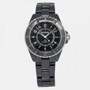 Chanel J12 H5697 Automatic Black Ceramic Men's Wristwatch 38mm