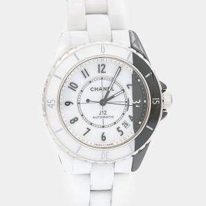 Pre Owned Chanel J12 Paradox H6515 Automatic Ceramic Stainless Steel Men's Wristwatch 39 mm