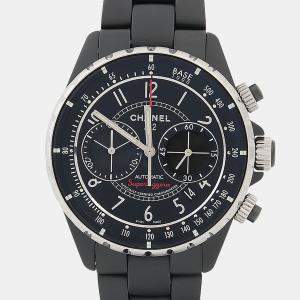 Pre Owned Chanel J12 Superleggera Automatic Ceramic Stainless Steel Men's Wristwatch 41.5 mm