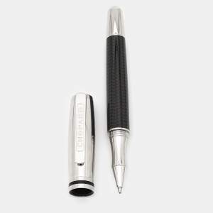Chopard Brescia Carbon Fiber Silver Tone Ballpoint Pen