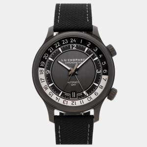 Pre-Owned Chopard L.U.C GMT One Black Limited Edition 168579-3004