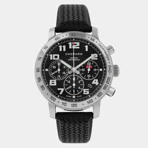 Pre Owned Chopard Mille Miglia 8920 Automatic Black Stainless Steel Men's Wristwatch 40 mm