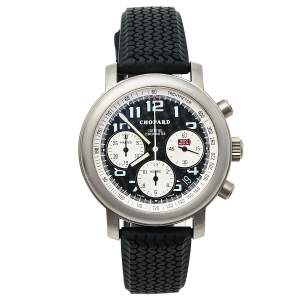 Chopard Black Titanium Happy Mille Miglia Chronograph 8407 Men's Wristwatch 40.5 MM