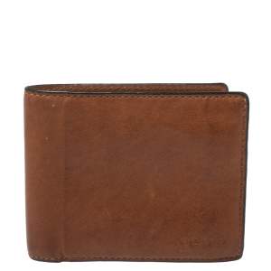 Coach Brown Leather Bifold Wallet