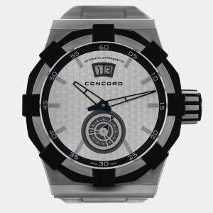 Pre Owned Concord C1 01.5.14.1002 Automatic Stainless Steel Men's Wristwatch 45 mm