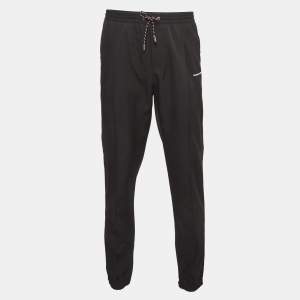 Dior Homme Black Gabardine Jogger Pants XXL
