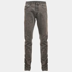 Dior Homme Grey Denim Jeans M Waist 33"