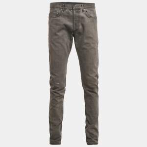 Dior Homme Grey Denim Jeans M Waist 33"