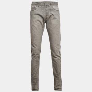 Dior Homme Grey Denim Regular Fit Jeans L Waist 33"