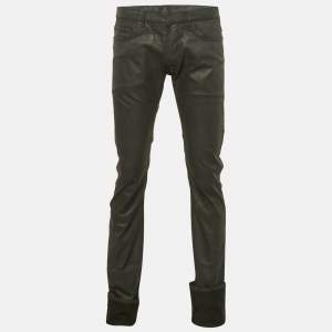 Dior Homme Black Denim Regular Fit Jeans L Waist 33"