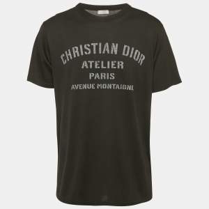 Dior Homme Printed Jersey T-Shirt L