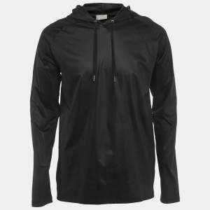 مملوكة مسبقًا Dior Homme Black Jersey Hoodie L
