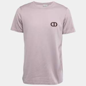 Dior Homme Mauve CD Icon Cotton Crew Neck T-Shirt M
