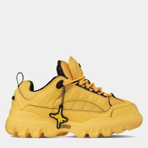 Dior Yellow Lewis Hamilton Snow Derby Sneakers EU 41