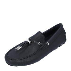 Dior Black Leather Loafers Size EU 40